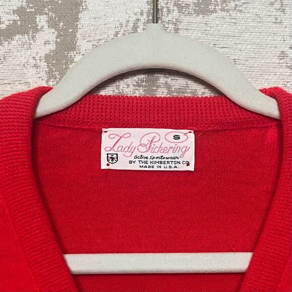 Vintage Beverly Hills Country Club Knit V Neck Sweater - Picture 3 of 5